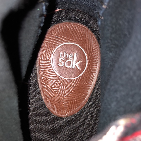 The SAK size 9.5 Navajo Aztec Weave Suede Boot NEW - Picture 11 of 12